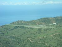 Catalina Airport (AVX) - A view from the right crosswind, Rwy22.  - by COOL LAST SAMURAI