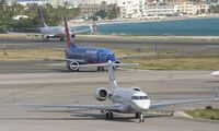 Princess Juliana International Airport, Philipsburg, Sint Maarten Netherlands Antilles (TNCM) - every ones pointing  west - by Daniel Jef