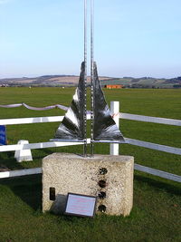 Old Sarum Airfield Airport, Salisbury, England United Kingdom (EGLS) - Commemorating 100 years of Aviation - by Chris Hall