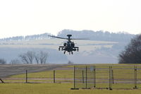 AAC Middle Wallop Airfield Airport, Andover, England United Kingdom (EGVP) - Army Air Corps Westland WAH-64 Apache AH1 673 Sqn - by Chris Hall