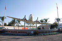 Santa Monica Municipal Airport (SMO) - DC-3 Monument - by Marty Kusch