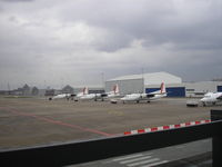 Rotterdam Airport, Rotterdam Netherlands (EHRD) - CityJet Fokker 50 fleet - by Henk Geerlings