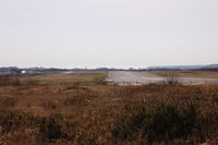 Swansea Airport, Swansea, Wales United Kingdom (EGFH) - Looking south west towards Runway 04/22 - by Roger Winser