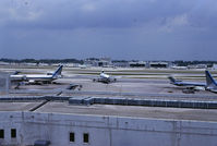 Miami International Airport (MIA) - Looking at the northside of the airport from the parking garage. - by GatewayN727