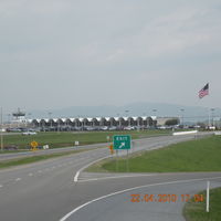 Tri-cities Regional Tn/va Airport (TRI) - Tri-Cities Airport from Front - by D. Steven Peterson