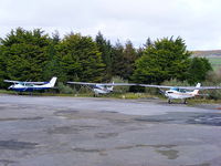 Bodmin Airfield Airport, Bodmin, England United Kingdom (EGLA) - Cessna's at Bodmin Airfield - by Chris Hall