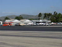 Santa Paula Airport (SZP) - CP Aviation, FBO offering aircraft maintenance, inspections, repair and flight training-specializing in tailwheel, aerobatics and advanced aerobatics. - by Doug Robertson