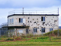 Dunkeswell Aerodrome Airport, Honiton, England United Kingdom (EGTU) - Former WWII tower at Dunkeswell Airfield - by Chris Hall