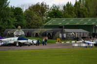 North Weald Airfield Airport, North Weald, England United Kingdom (EGSX) - The Squadron club house at North Weald - by Chris Hall