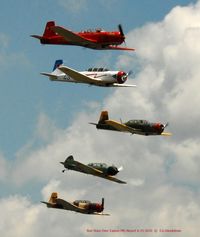 Easton/newnam Field Airport (ESN) - Red Stars over Easton - by J.G. Handelman