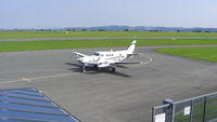 Bindlacher Berg Airport (Bayreuth Airport), Bayreuth Germany (EDQD) - Kingair Bayreuth Airport - by flythomas