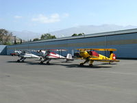 Santa Paula Airport (SZP) - National Bucker Fly-In, most were away flying during this photo  - by Doug Robertson