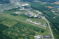 Fairfield County Airport (LHQ) - Fairfield County Airport from the North - by Allen M. Schultheiss