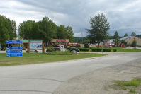 Talkeetna Airport, Talkeetna, Alaska United States (PATK) - Entrance to Talkeetna Airport with all the sightseeing company signs - by Terry Fletcher