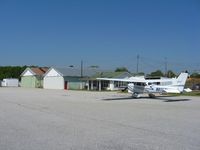 Franklin County Airport (18A) - View of the facilities during a refueling stop for N8153L - by Bob Simmermon