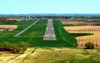 Dodge County Airport (UNU) - Short final, runway 08 - by Gary Dikkers