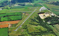 Monroe Municipal Airport (EFT) - Monroe Muni ~ Looking from east to west - by Gary Dikkers