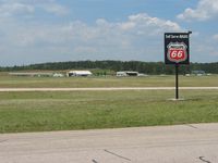 Lagrange-callaway Airport (LGC) - Looking north across the field from the FBO - by Bob Simmermon
