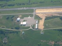 Madison Airport (I39) - Looking west - by Bob Simmermon