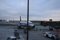 R?ga International Airport, R?ga Latvia (EVRA) - Aeroflot Airbus A319 SU120 taxing into the Gate B26 in Riga (RIX) arrival from Moscow-Sheremetyevo (SVO).....This plane is also returning back to Moscow after 15-20 minutes.....I didn`t took any pictures when the plane departured back to Moscow-Sheremetye - by Samuel Gombos