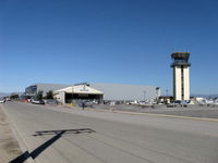 Camarillo Airport (CMA) - Two new large hangars under construction will add 45,000 square feet of space to SUN AIR JETS.. - by Doug Robertson
