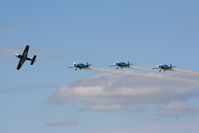 Sywell Aerodrome Airport, Northampton, England United Kingdom (EGBK) - The Blades displaying at the Sywell Airshow - by Chris Hall