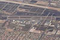 Rialto Municipal /miro Fld/ Airport (L67) - Rialto Municipal Airport, Rialto, CA as seen descending 
through 10,000' on an approach into KLAX. - by Mark Kalfas