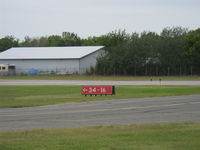 South St Paul Muni-richard E Fleming Fld Airport (SGS) - Single runway 16-34 RWY Marker - by Doug Robertson