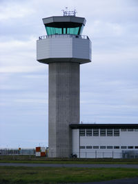 Isle of Man Airport, Isle of Man United Kingdom (EGNS) - The new control tower at Ronaldsway Airport - by Chris Hall