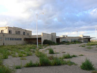 Rick Husband Amarillo International Airport (AMA) - This terminal dates from the 1930's when the Amarillo airport was named English Field. It is unused and in poor condition at this time.  - by Zane Adams