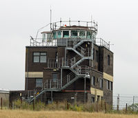 Kent International Airport - OLD RAF CONTROL TOWER. - by Martin Browne