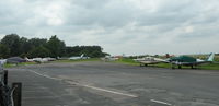Elstree Airfield Airport, Watford, England United Kingdom (EGTR) - View towards western end of airfield - by BIKE PILOT