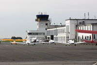 Essen/Mülheim Airport, Essen Germany (EDLE) - Airport Ramp of Essen Mülheim Airport, Germany, ESS/ EDLE - by Air-Micha