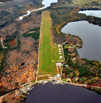 Three Lakes Municipal Airport (40D) - Three Lakes, from the north looking south. - by Gary Dikkers