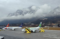 Innsbruck Airport, Innsbruck Austria (LOWI) - Winters Day Jan.2008 - by Terence Burke