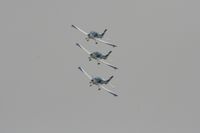 RAF Fairford Airport, Fairford, England United Kingdom (EGVA) - Texan Team, three disabed pilots flying close formation in these ultra lights - taken at the Royal International Air Tattoo 2010 - by Steve Staunton