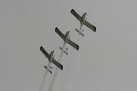 RAF Fairford Airport, Fairford, England United Kingdom (EGVA) - Texan Team, three disabed pilots flying close formation in these ultra lights - taken at the Royal International Air Tattoo 2010 - by Steve Staunton