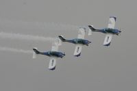 RAF Fairford Airport, Fairford, England United Kingdom (EGVA) - Texan Team, three disabed pilots flying close formation in these ultra lights - taken at the Royal International Air Tattoo 2010 - by Steve Staunton