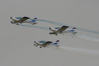 RAF Fairford Airport, Fairford, England United Kingdom (EGVA) - Texan Team, three disabed pilots flying close formation in these ultra lights - taken at the Royal International Air Tattoo 2010 - by Steve Staunton