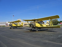 Valley Crop Dusters, Inc. Airport (CA67) - G-164Bs N6697Q and N48492 with spray gear at Vallet Crop Dusters home base in Westley, CA - by Steve Nation