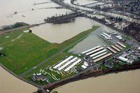 Harvey Field Airport (S43) - 2009 Flood View - by NWFlying