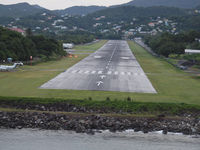 George F. L. Charles Airport (formerly Vigie Airport) - The airstrip of St Lucia (Castries) - by Willem Goebel