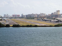 Luis Munoz Marin International Airport (SJU) - The airstrip of San Juan (Puerto Rico)Harbour site - by Willem Goebel