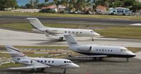 Princess Juliana International Airport, Philipsburg, Sint Maarten Netherlands Antilles (TNCM) - Some privates at TNCM - by Daniel Jef