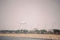 Hong Kong International Airport, Hong Kong Hong Kong (HKG) - The smog adds to a dramatic effect when aircraft appear out of the haze at Hong Kong's Chep Lap Kok airport (A330 of Cathay Pacific Airways) - by Micha Lueck