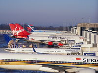 Manchester Airport, Manchester, England United Kingdom (EGCC) - a busy day on T2 at MAN - by Chris Hall