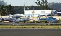 Princess Juliana International Airport, Philipsburg, Sint Maarten Netherlands Antilles (TNCM) - Hellipad at TNCM - by Daniel Jef