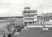 Amsterdam Schiphol Airport, Haarlemmermeer, near Amsterdam Netherlands (EHAM) - Schiphol Airport , Control Tower, 02 Aug 1964 

Scan from photo - by Henk Geerlings