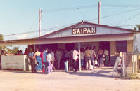 Saipan International Airport (Francisco C. Ada) - Saipan , March '75 - by Henk Geerlings