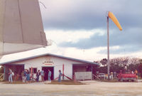 Saipan International Airport (Francisco C. Ada), Saipan Island Northern Mariana Islands (PGSN) - Saipan Terminal - Air Side , Mar '75 - by Henk Geerlings